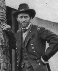 Ulysses S. Grant was nicknamed Sam at West Point. Grant in June 1864.