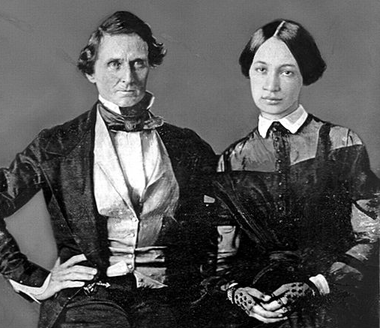 Jefferson and Varina, courtesy New York Public Library