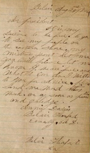 Anne Davis Letter